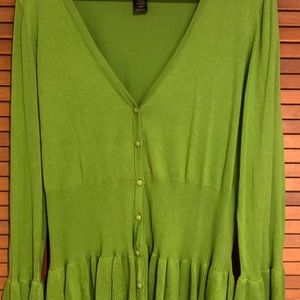 Ashley Stewart bell sleeve sweater